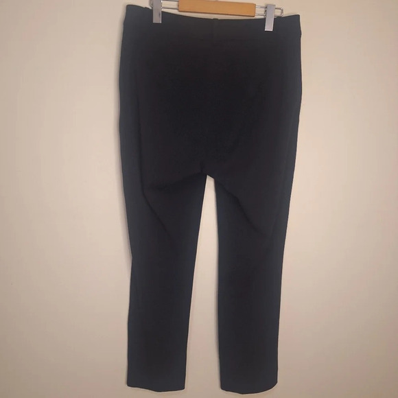 J. CREW Solid Black K2916 Slim Ankle Bi-Stretch  Trouser Pants Sz 10 - Picture 4 of 7